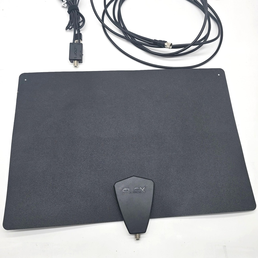 Antennas Direct ClearStream Flex Amplified HDTV Antenna 50+ Mile UHF VHF Black